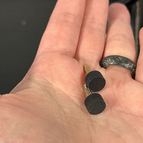 Prada Calzature Donna Mary Jane Heels Graphite Black Strappy Womens Size 39.5 - Picture 11 of 11